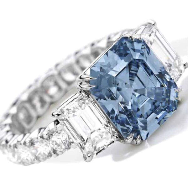 Fancy Blue бриллианты фантазийного голубого цвета